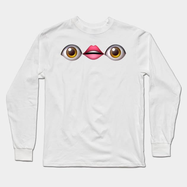 ??? emojis Long Sleeve T-Shirt by mia-alice85